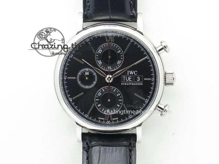 MIROTIME 0220 Modern Portofino SCHAFFHAUSEN RG MKF 1:1 V2 Best Edition White Dial On Brown Leather Strap A 7344